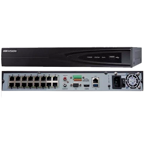 NVR Hikvision 16 Canales DS-7616NI-E2 grabador videovigilancia IP