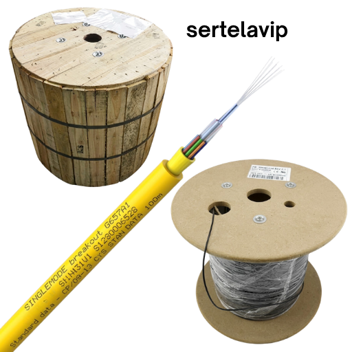 Cable Fibra Monomodo 4 Hilos Interiores