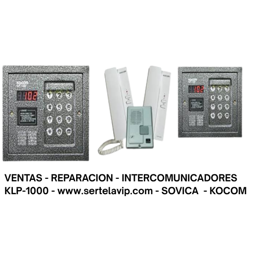 Intercomunicador Sovica KLP-1000