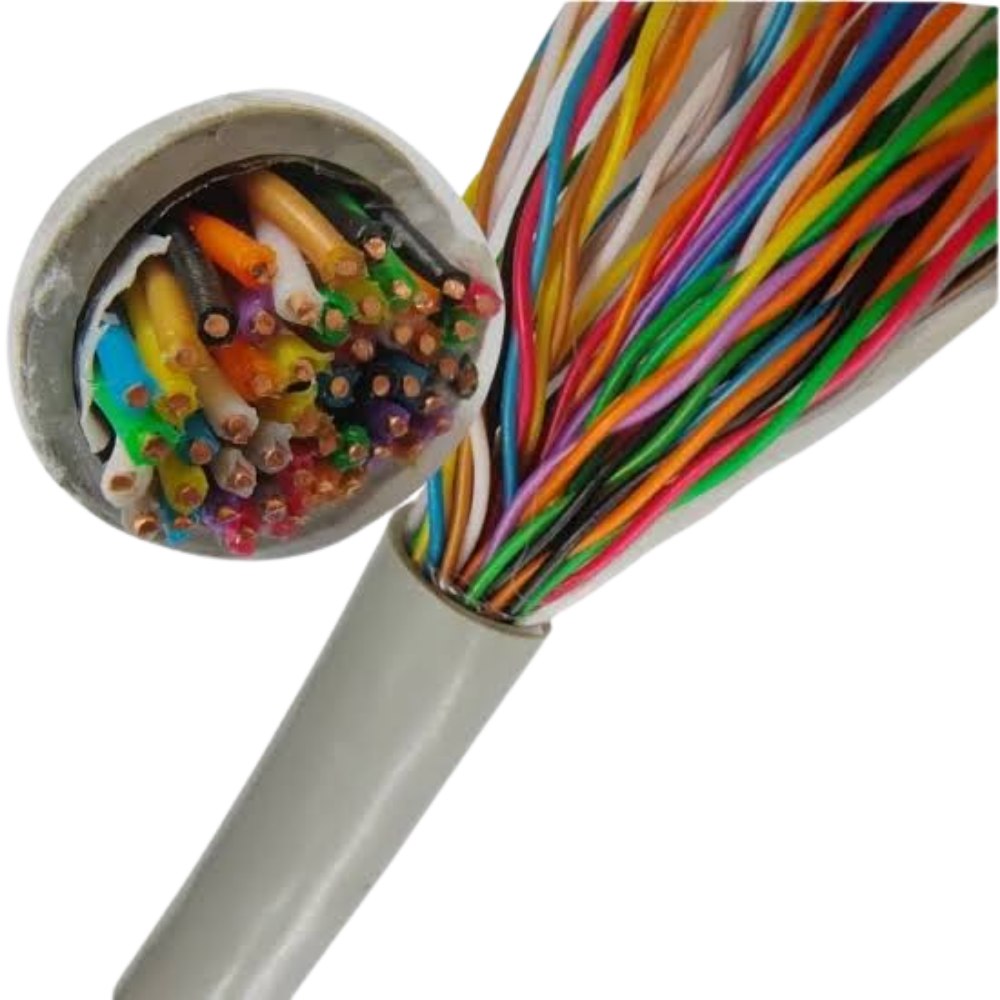 Cable multipar telefónico de 1 a 50 pares - cable telefónico par