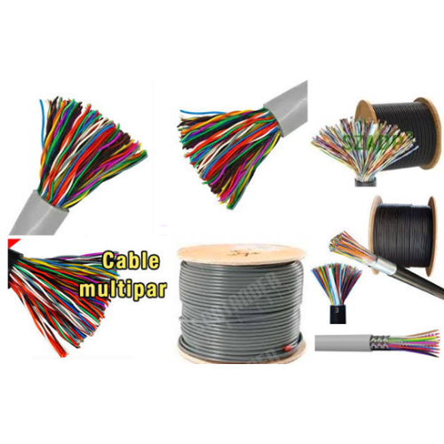 Cables UTP y TDI telefónico de 1 a 100 pares