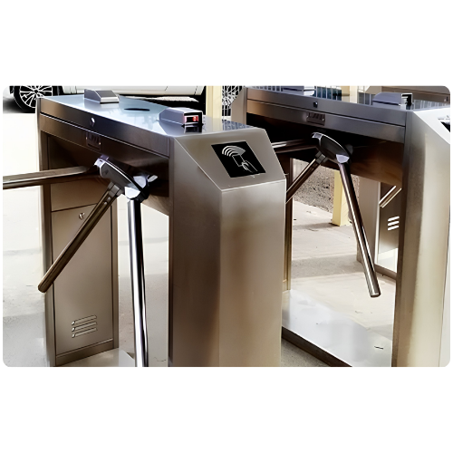 Torniquetes para control de acceso de empleados y visitantes