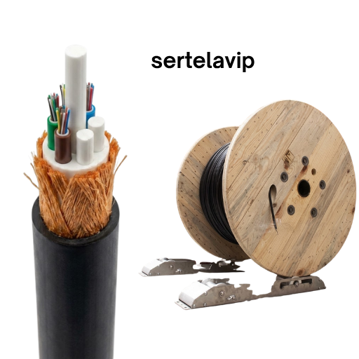 Cable de Fibra Óptica Autosoportada ADSS 36 Hilos Bobina y Sección