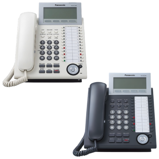 Teléfono IP Panasonic KX-NT333 con pantalla LCD de 3 líneas