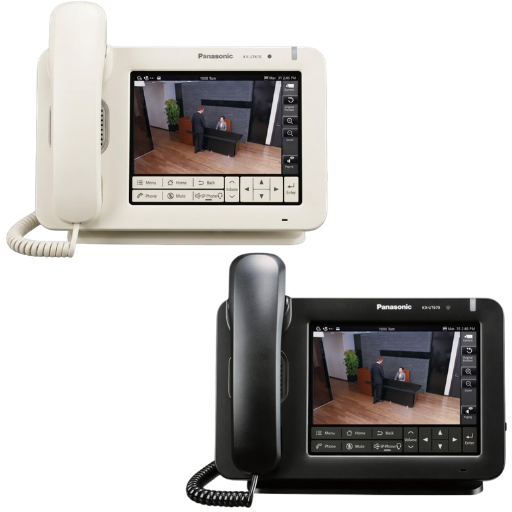 Teléfono Inteligente SIP Panasonic KX-UT670 con pantalla táctil de 7 pulgadas a color
