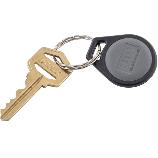 llaveros rfid hid prox con numeracion grabada