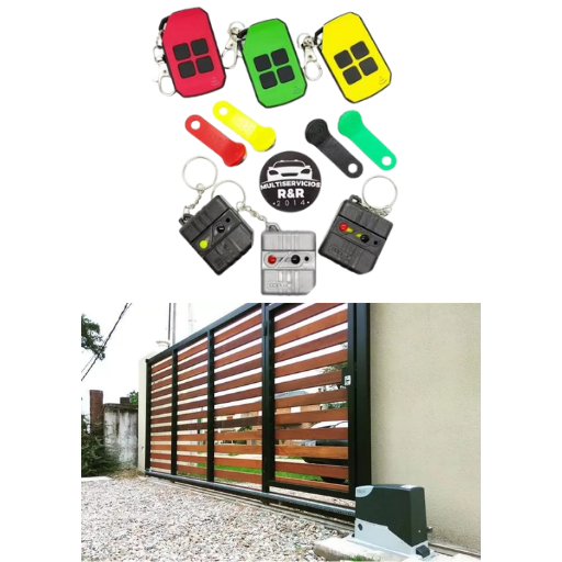 portones electricos y automaticos controles de acceso