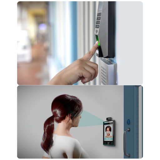 controles de asistencia facial y capta huellas