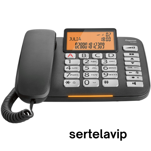 Teléfono de Confort con Cable Gigaset DL580